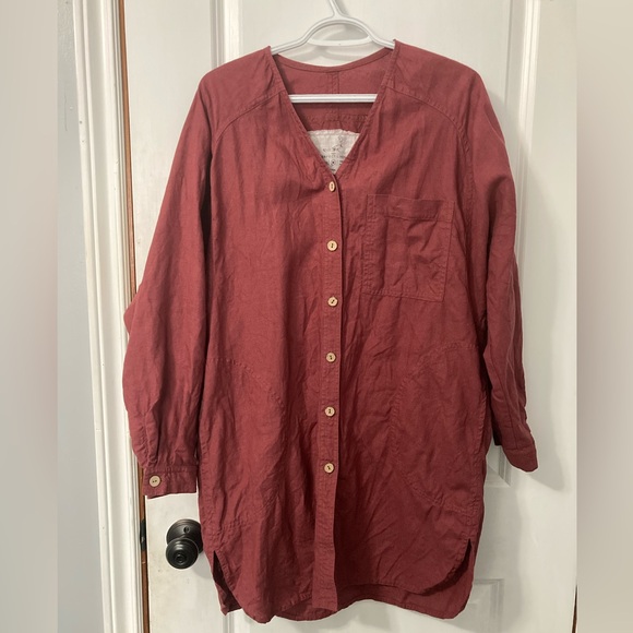 notPERFECTLINEN Tops - SOLD NotPerfect Linen Livorno button up shirt